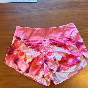 Athleta Pink Floral Women's Shorts